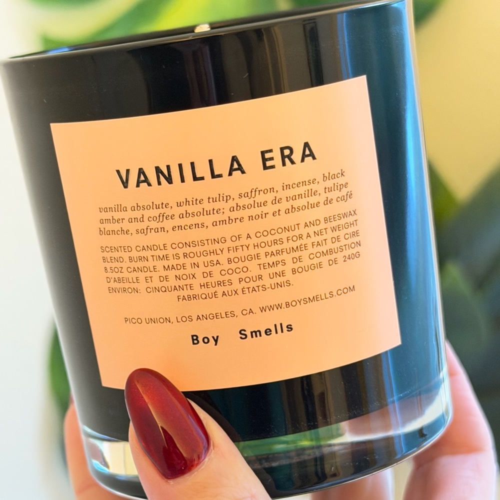 Boy Smells Vanilla Era Scented Candle
